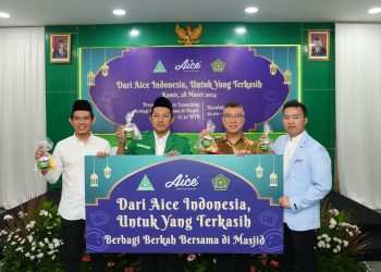 Kampanye ‘Dari Aice Indonesia Untuk yang Terkasih’ Bagikan Jutaan Es Krim ke 5.000 Masjid