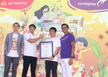 Combiphar Rayakan HUT Air Mancur Group ke-60 dengan Semarak Inspirasi Sehat Lintas Usia