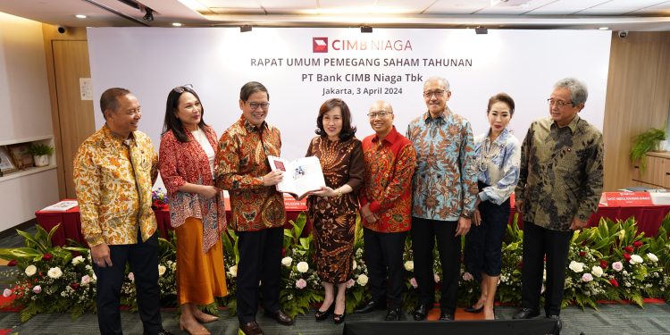 RUPST CIMB Niaga Setujui Pembagian Dividen Tunai 50% dari Laba Bersih 2023