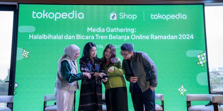 Tokopedia bersama TikTok melalui Shop | Tokopedia Penuhi Kebutuhan Masyarakat selama Ramadan-Lebaran