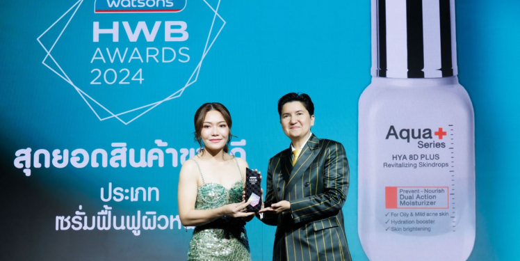 Aqua+ Series Kembali Raih HWB Award 2024 di Thailand