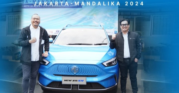 Terobos Jalur Jakarta – Mandalika: MG Membuka Jalan untuk Kendaraan Listrik Tanah Air