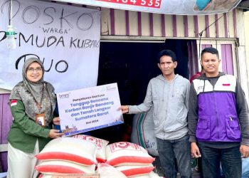 Bank Muamalat dan BMM Salurkan Bantuan Tanggap Bencana di Sumatera Barat