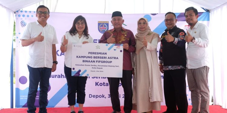FIFGROUP Resmikan Kampung Berseri Astra (KBA) Binaan Pertama di Kota Depok
