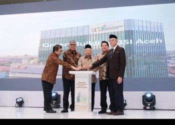 Wapres RI Resmikan Gedung Landmark BSI Aceh