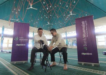Bank Muamalat Gelar Program Masjid Ramah Lansia