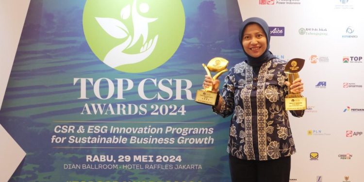 PERURI Raih Penghargaan TOP CSR Award 2024