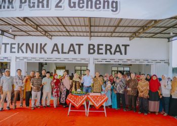 SMK PGRI 2 Geneng Provinsi Jawa Timur Buka Kelas Baru Teknik Alat Berat dengan Dukungan United Tractors