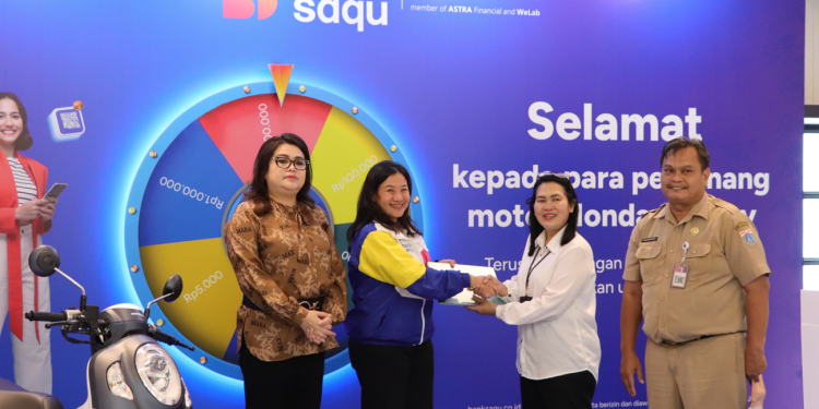 Bank Saqu Manjakan Nasabah dengan Hadiah 20 Motor Honda Scoopy