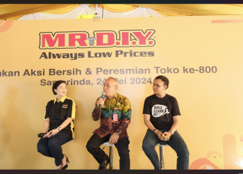 MR.DIY Buka Toko ke-800, Gelar “Gerakan Aksi Bersih MR.DIY” di Samarinda