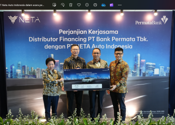 PermataBank Dukung Pembiayaan Hijau Industri Otomotif Bersama NETA Auto Indonesia 