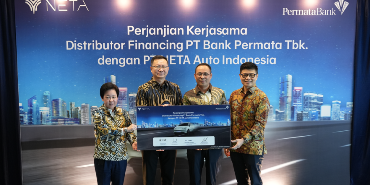 PermataBank Dukung Pembiayaan Hijau Industri Otomotif Bersama NETA Auto Indonesia