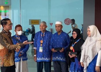 Komitmen BSI dalam Melayani Jamaah Haji, BSI Sambut Kepulangan Jemaah Haji 2024