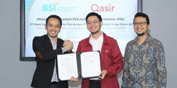 BSI Gandeng Qasir.id Dorong Digitalisasi 24 Ribu UMKM