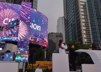 City Vision Hadirkan LED Ikonik di Gedung Bursa Efek Indonesia