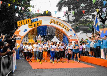 Run the City dalam Rangka LPS Monas Half Marathon, Rekatkan Ikatan Para Pelari