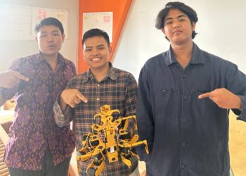 Bantu Kerja Tim SAR, Robot Karya Mahasiswa UPER Mampu Deteksi Korban Bencana