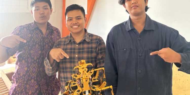 Bantu Kerja Tim SAR, Robot Karya Mahasiswa UPER Mampu Deteksi Korban Bencana