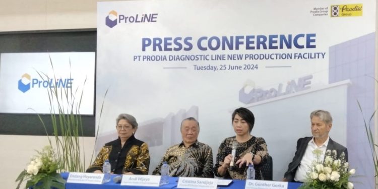 Proline Topping Off Pabrik ke-2, Tingkatkan Produksi Alat Kesehatan In Vitro Diagnostic Dalam Negeri