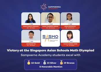 Siswa Sampoerna Academy Raih 59 Penghargaan di Singapore and Asian Schools Math Olympiad