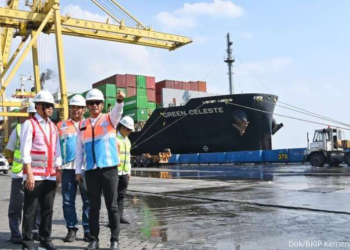 Menhub Instruksikan Pelindo Percepat Penanganan Rob di Pelabuhan Tanjung Emas