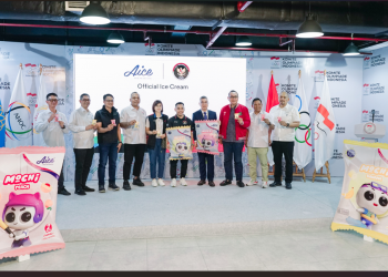 Aice Resmi Menjadi Es Krim Ofisial Tim Indonesia di Olimpiade Paris 2024