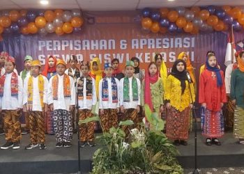 SD Yapenka Gelar Pelepasan Siswa Kelas VI Angkatan 57
