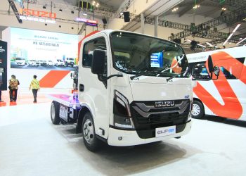 IAMI Tampilkan Spesial Kendaraan Isuzu ELF EV Prototype di GIIAS 2024