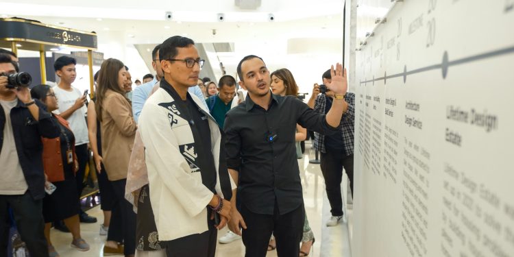 Kunjungan Menteri Kemenparekraf di The House Within by Lifetime Design
