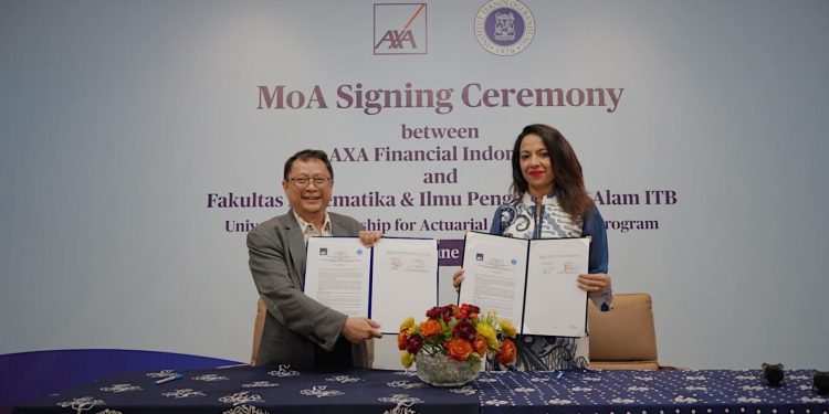 AXA Financial Indonesia dan FMIPA ITB Berkolaborasi Tingkatkan Kualitas Aktuaris   