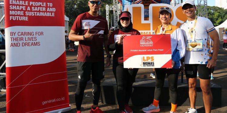 Generali Indonesia Proteksi Para Pelari LPS Monas Half Marathon 2024