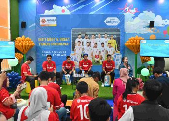 Meriahkan JFK 2024 Indofood Hadirkan Meet and Greet Tim Nasional Sepak Bola Indonesia