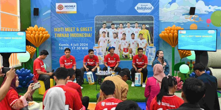 Meriahkan JFK 2024 Indofood Hadirkan Meet and Greet Tim Nasional Sepak Bola Indonesia