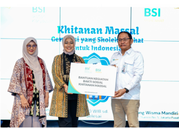 BSI Maslahat dan IIK BSI Gelar Khitanan Massal Untuk 50 Orang di Jakarta