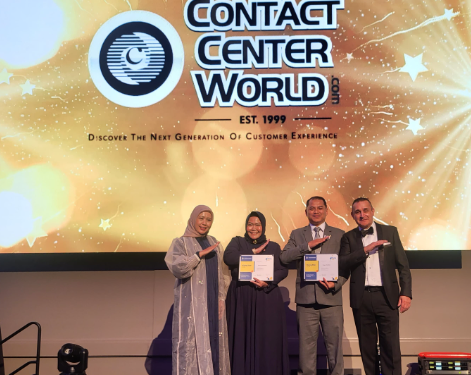 BSI Dinobatkan Sebagai Rising Star di Ajang Contact Center World Asia Pacific 2024