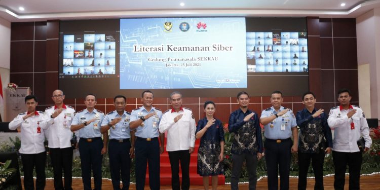 Huawei dan BSSN Perkuat Literasi Digital dan Keamanan Siber TNI AU