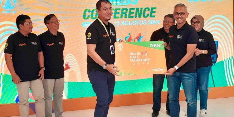 Ribuan Pelari Ramaikan BNI-UI Half Marathon 2024