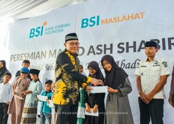 BSI Maslahat Resmikan Masjid Wakaf Ash Shabirin, Ciwidey, Bandung