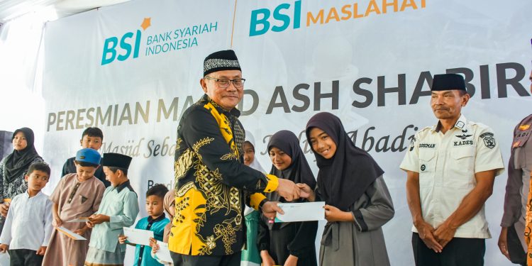 BSI Maslahat Resmikan Masjid Wakaf Ash Shabirin, Ciwidey, Bandung