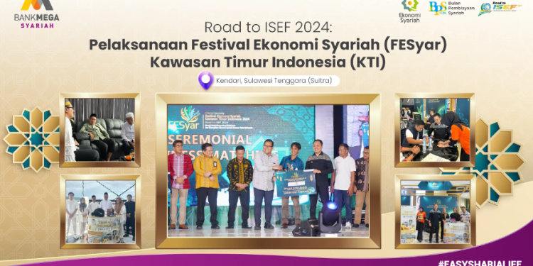 Bank Mega Syariah Turut Serta dalam Pelaksanaan FESyar Kawasan Timur Indonesia (KTI)