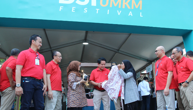 BSI Ajak Usaha Kecil Naik Kelas Melalui Festival UMKM di Hari Kemerdekaaan