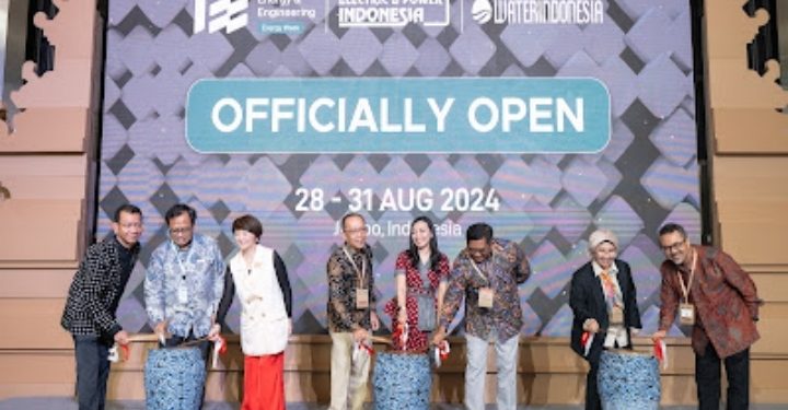 Pameran Indonesia Energy & Engineering (IEE) Series 2024 Resmi Dibuka