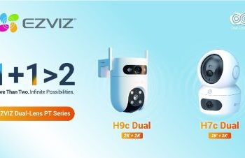 EZVIZ  Hadirkan Smart Camera dengan Lensa Ganda H9c dan H7c