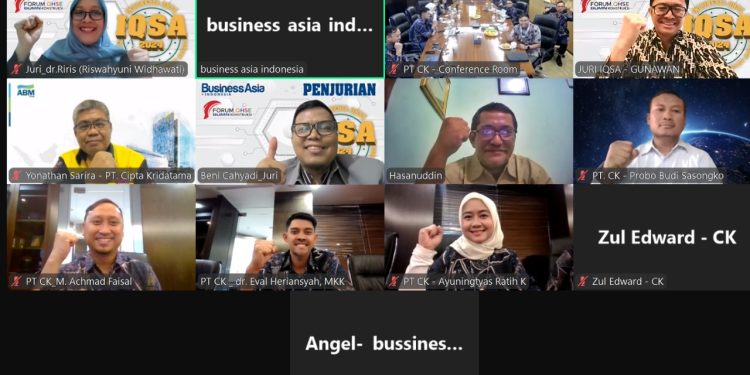 Penjurian IQSA 2024: PT Cipta Kridatama Menomorsatukan K3LM dan Menjadikan K3LM Ujung Tombak dalam Bekerja