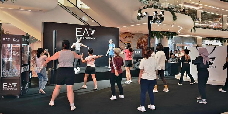 EA7 Emporio Armani Sukses Gelar Grand Opening di Icon Bali, Sanur bertajuk ‘EA7 Fit Week’