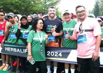 Sambut Anniversary ke-26 Herbalife Indonesia Ribuan Pelari Ikuti Herbalife Run 2024