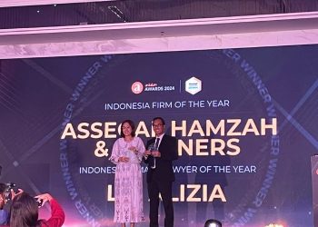 Lia Alizia Meraih  Penghargaan Indonesia Female Lawyer of The Year kategori “Jurisdictional Awards” di Asialaw Awards 2024