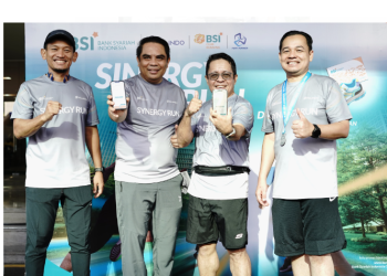 Synergy Run, Kolaborasi BSI & Pelindo Tingkatkan Literasi Perbankan Syariah