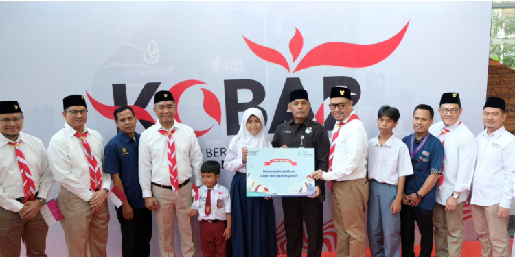 Bank Muamalat dan BMM Salurkan Bantuan Pendidikan untuk Anak Karyawan (Non-Banking Staff)