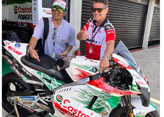 Castrol Honda LCR MotoGP Team Percaya Livery Batara Baruna Bawa Hoki